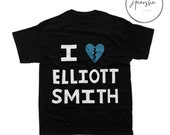 Elliott Smith Tシャツ Lサイズ Elliott Smith Singer T shirt Short Sleeve S M L 234XL Black