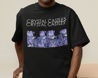 Crystal Castles グラフィックTシャツ - ユニセックス バンドTシャツ