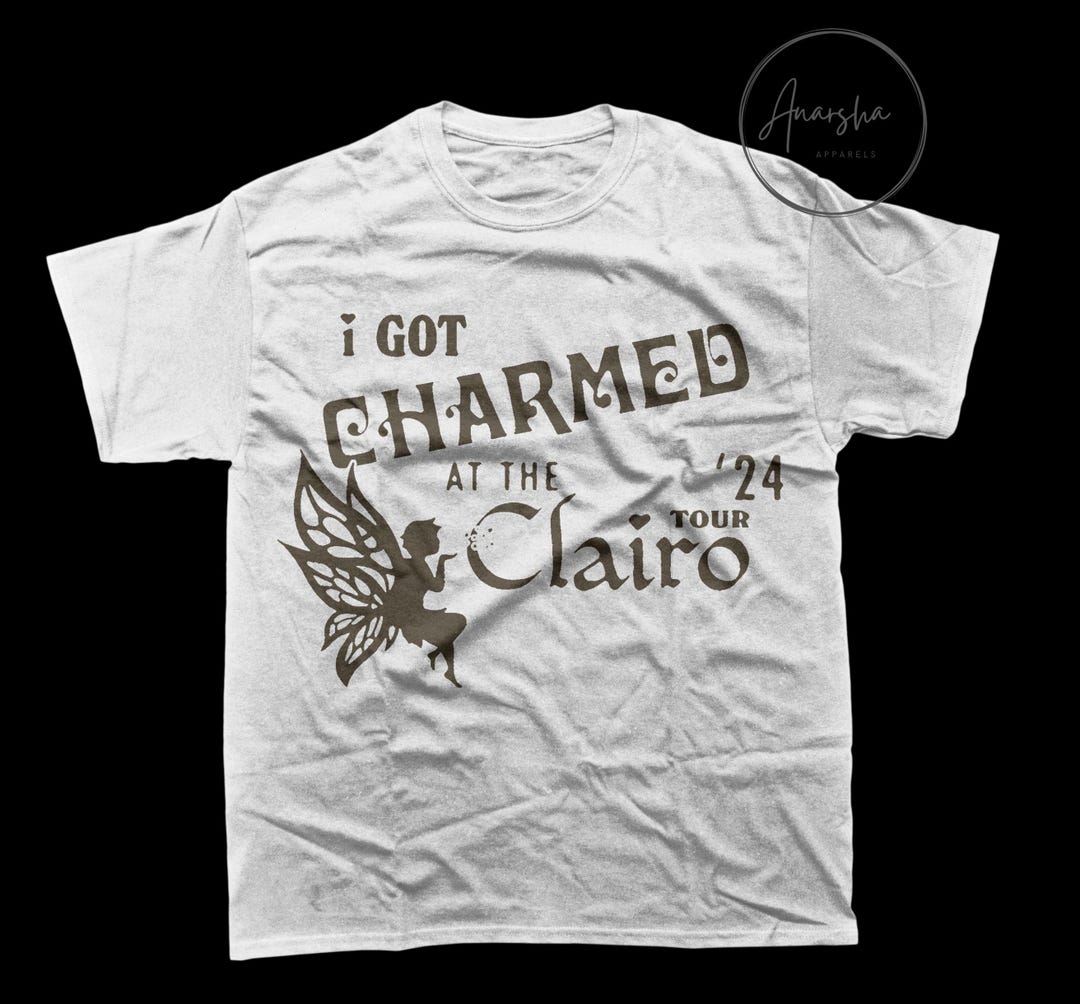 Clairo '24 Tour T-shirt - 'I Got Charmed' Design - Etsy