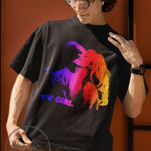 Tv Girl T-shirt - Tv Girl Tee - Tv Girl Merchandise - Lover&#39;s Rock - French Exit