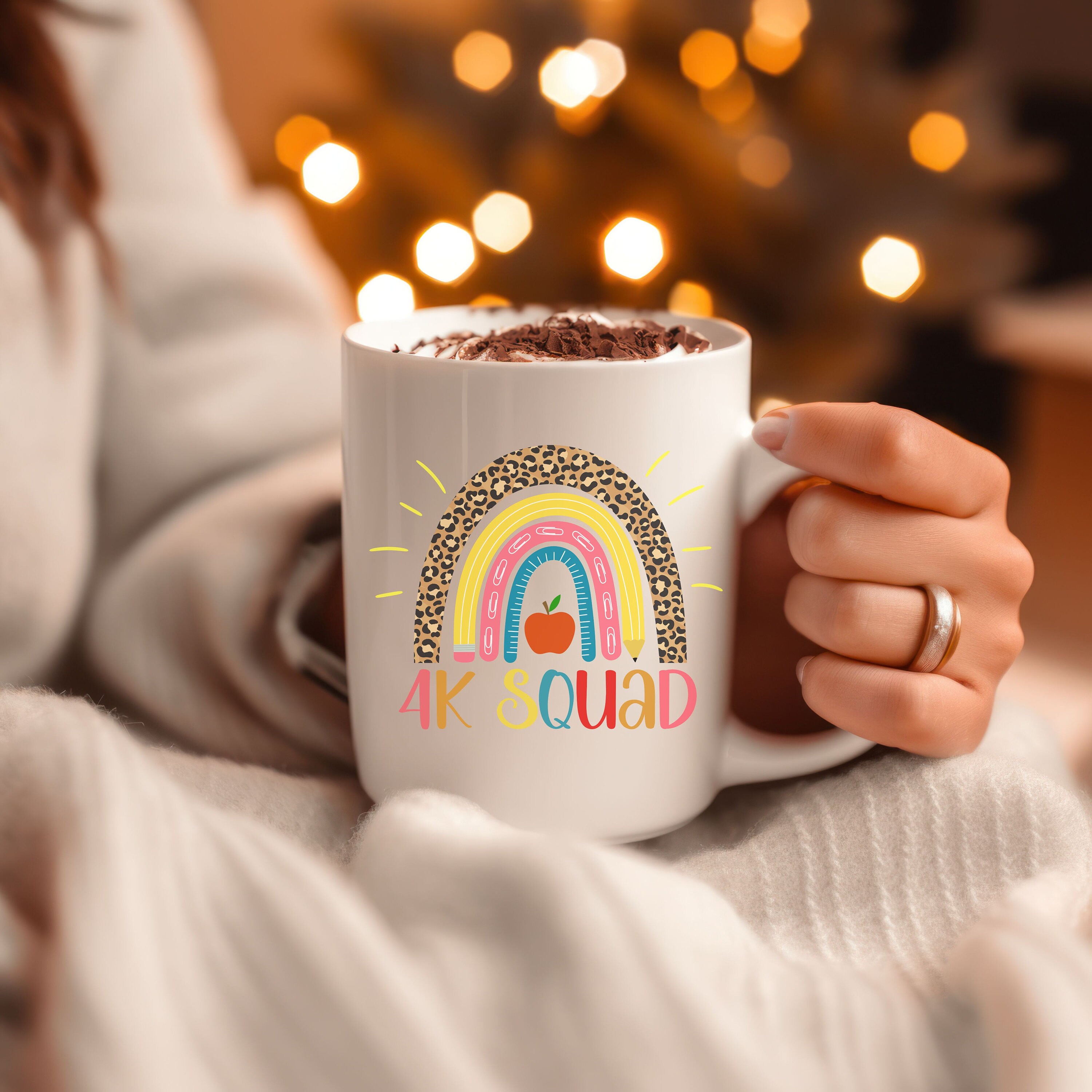 4k Teacher Mug, 4k Teacher, Pre-k Teacher Gift, Preschool Teacher Gift ...