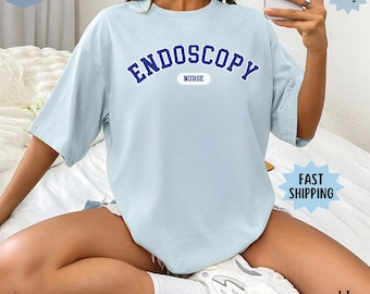 T-shirt voor endoscopieverpleegkundigen, RN gastro-enterologie, kerstcadeaus, Endo Tech Comfort Colors® shirts, T-shirts voor pas afgestudeerde verpleegkundigen, cadeau ter waardering van een nieuwe collega