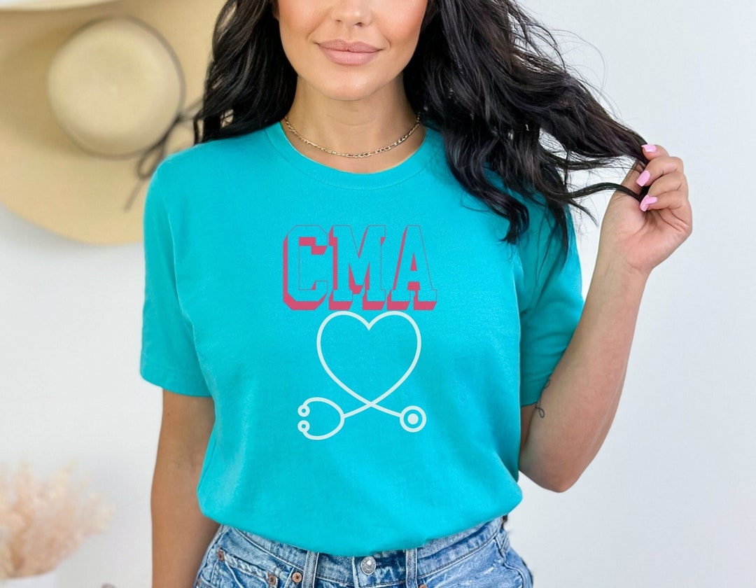 CMA Shirts Medical Assistant Shirt Medical Assistant Gifts Etsy