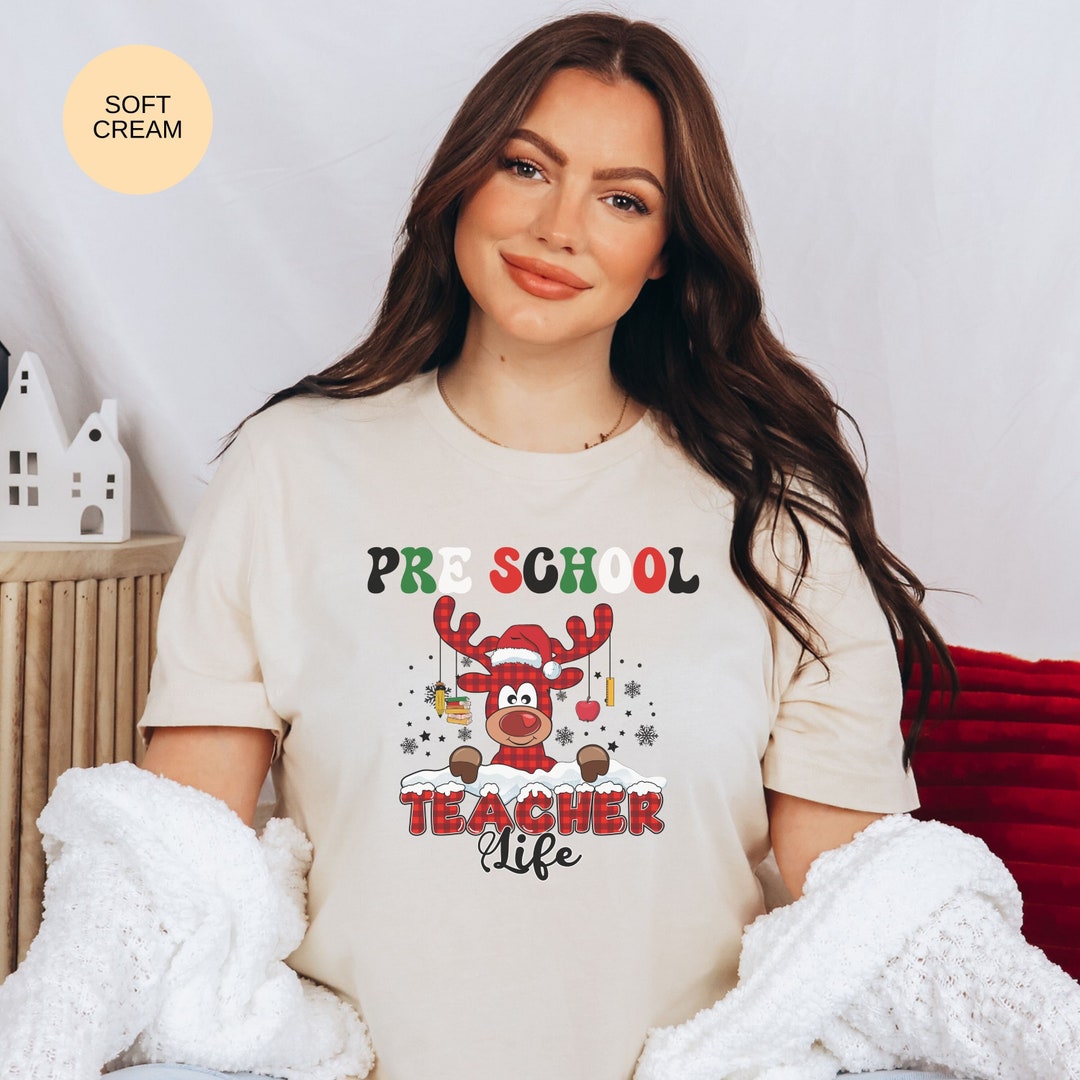 4k Teacher 4k Teacher Christmas Shirts 3K Teacher 4k Etsy
