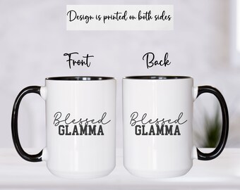 Grandma Announcement Gifts, Glamma Gifts, Glamma Mugs, GMA, First Time Grandma, New Grandma Gift, New Grandma Mug, Grandma To Be Gifts