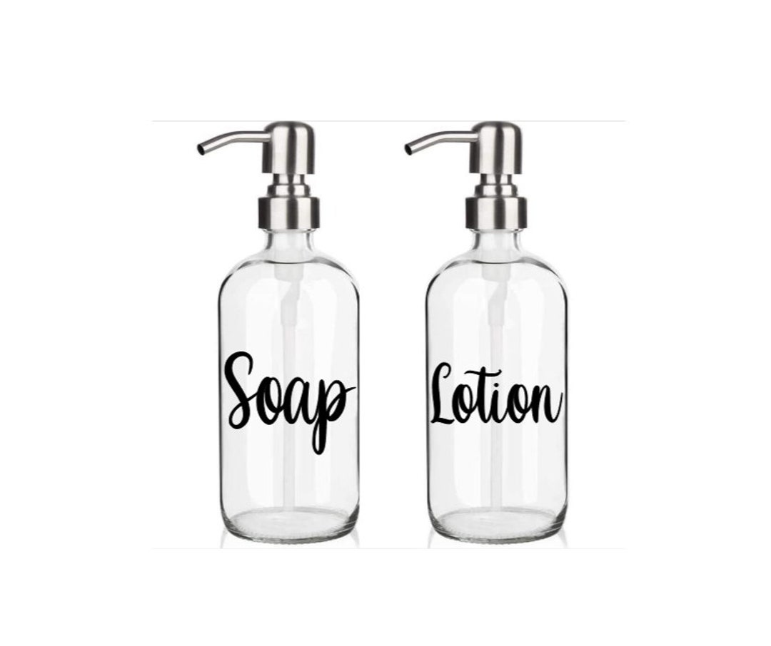 Soap and Lotion Labels Kitchen Labels Kitchen Organization Etsy