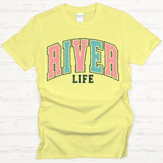 River Life Shirt, River Graphic Tee, Lake Life T-Shirt