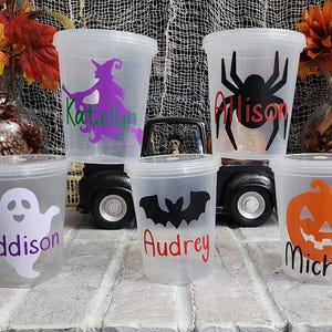 Tazze di Halloween personalizzate da 16 once, tazze di Halloween per bambini, bomboniere per feste di Halloween,