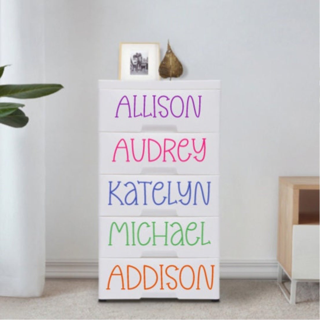 Name Decal Stickers Custom Stickers Custom Name Sticker Etsy