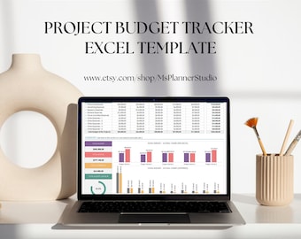 Modello Excel per il monitoraggio del budget di progetto: gestione delle spese (download digitale)