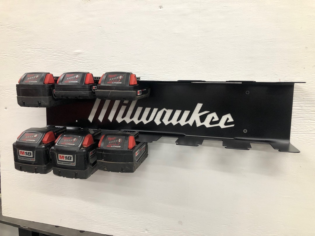 Milwaukee M18 Battery Holder Etsy