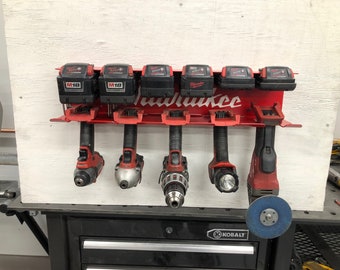 Milwaukee M18 Battery and Tool Holder