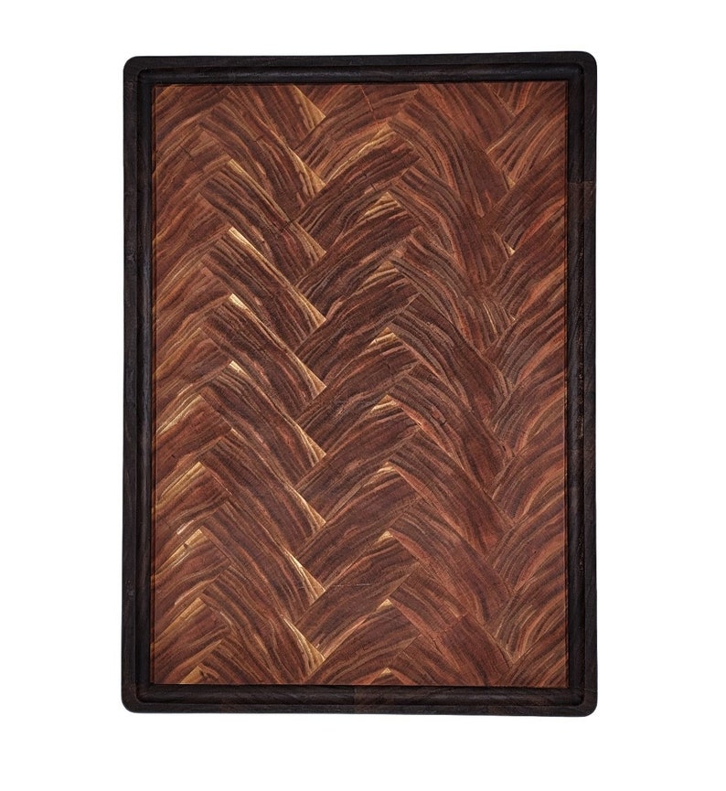 Herringbone, Endgrain, Cutting Board Large Etsy