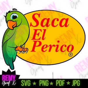 logo tshirt, naklejka, pobieranie cyfrowe, do druku, sublimacja, przezroczysty, saca el perico, logo papugi, logo svg, logo png, logo projektu