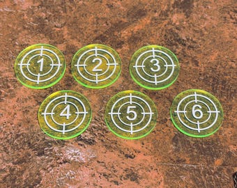 Acrylic Objective Marker Targeting Reticle