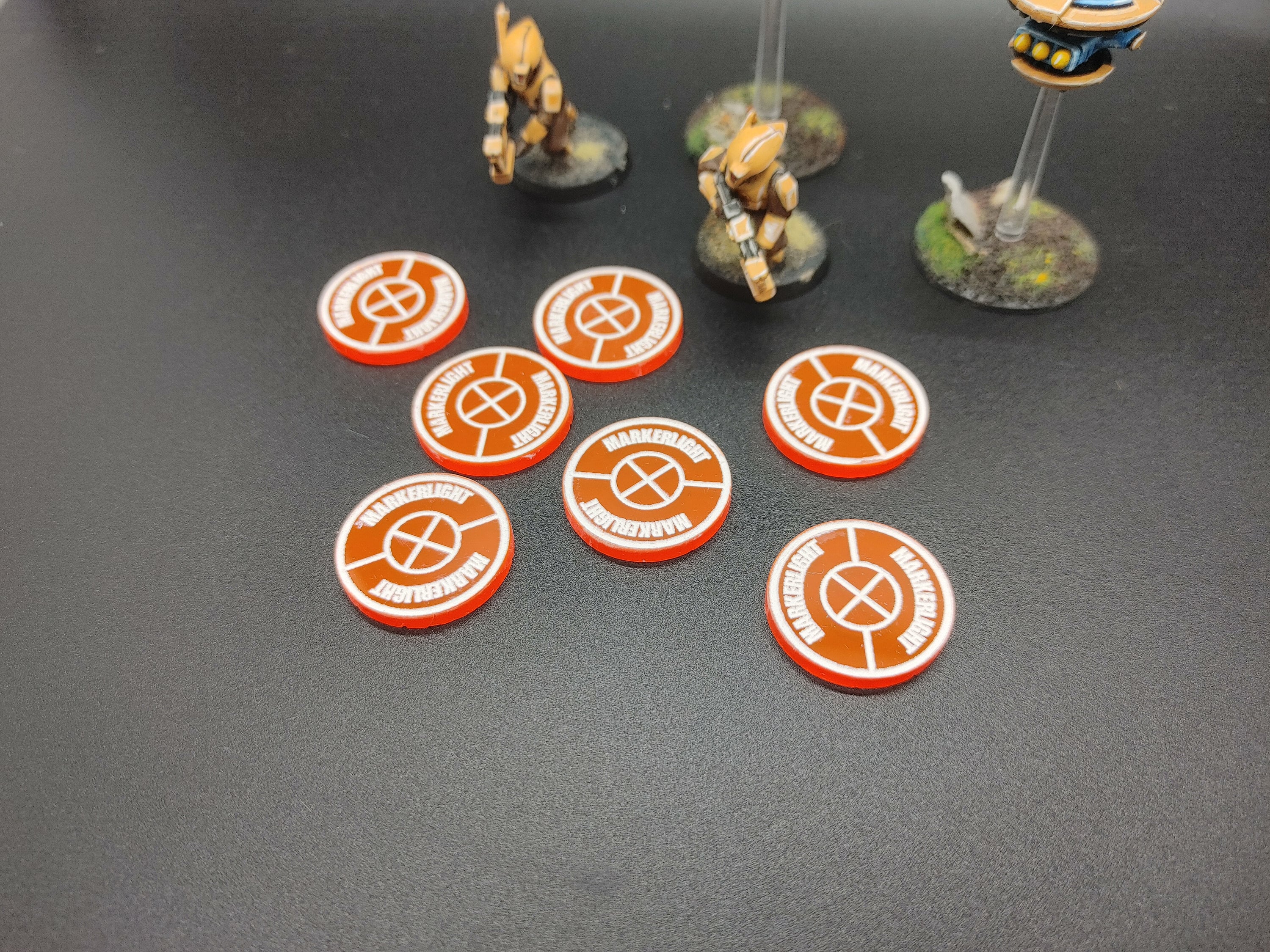 Marker Light Token Set (10 Pack) - Etsy