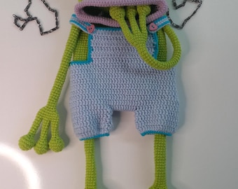 Amigurumi Frosch Handytasche Häkelanleitung – Süße gehäkelte Geldbörse – Geschenkidee – PDF Anleitung auf Deutsch