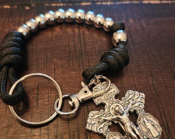 Stainless Steel Paracord Decade Rosary
