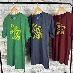 Live Lo-Fi Vintage Script T-Shirt
