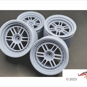 1/8 Pocher Ferrari F40 - Enkei RPF-1 Racing Wheels - LM GTE - Resin