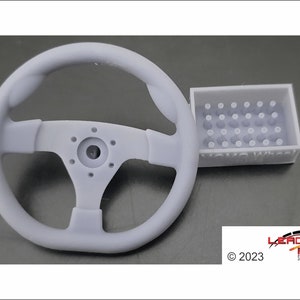 1/8 Pocher Ferrari F40 - MOMO Racing Steering Wheel - Resin