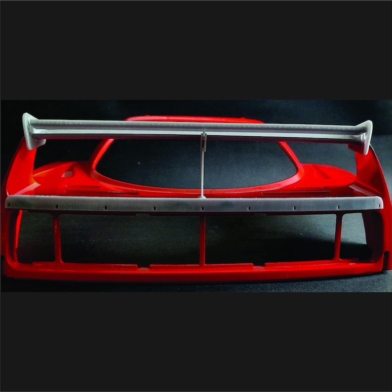 1/8 Pocher Ferrari F40 Rear Wing & Spoiler Lip LM GTE Competizione ...