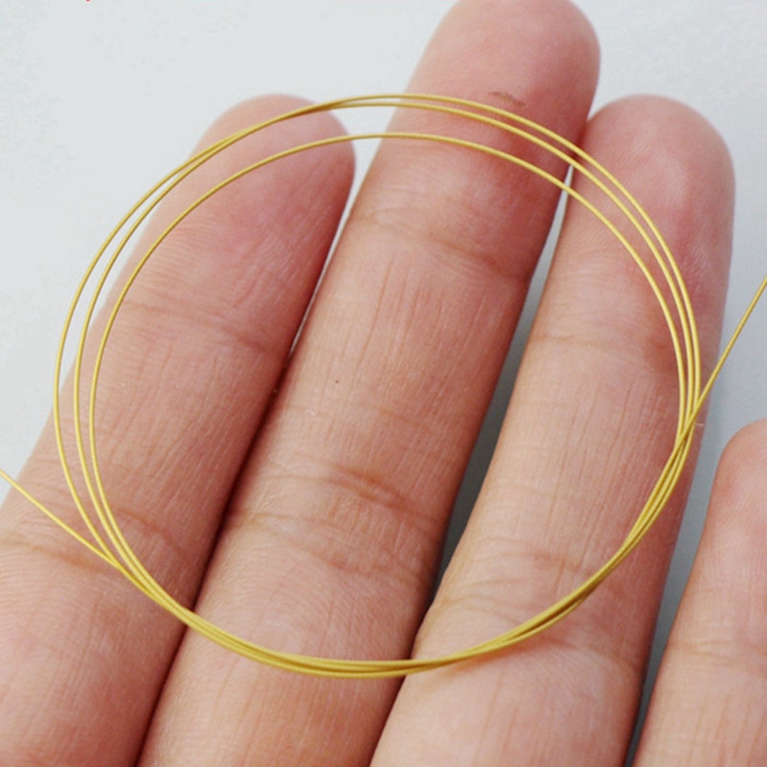 Gold & Platinum Gold Soft Cord, Steel Wire Rope, for Bracelet Necklace ...