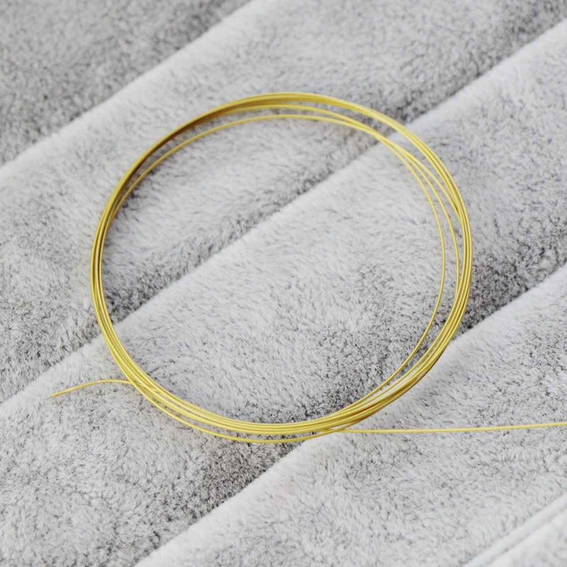 Gold & Platinum Gold Soft Cord, Steel Wire Rope, for Bracelet Necklace ...