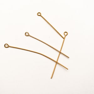 100PCS+14mm-50mm, DIY Copper Pin, Pin Charm Accessories, Long Copper Pin, Beaded Pin-LT2517