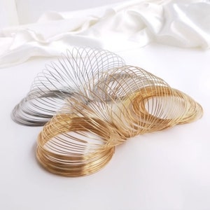 14K Gold Copper Coil, DIY Hand Wound Fine Wire, Special Copper Wire Coil, Silver Wire Spring Coil, Jewelry Accessories Supply-LT1017