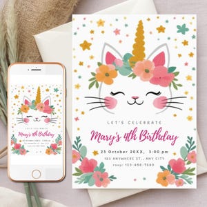 3X3.5インチ 子猫 天使の羽 花 アイロン転写 デコレーション ヒート