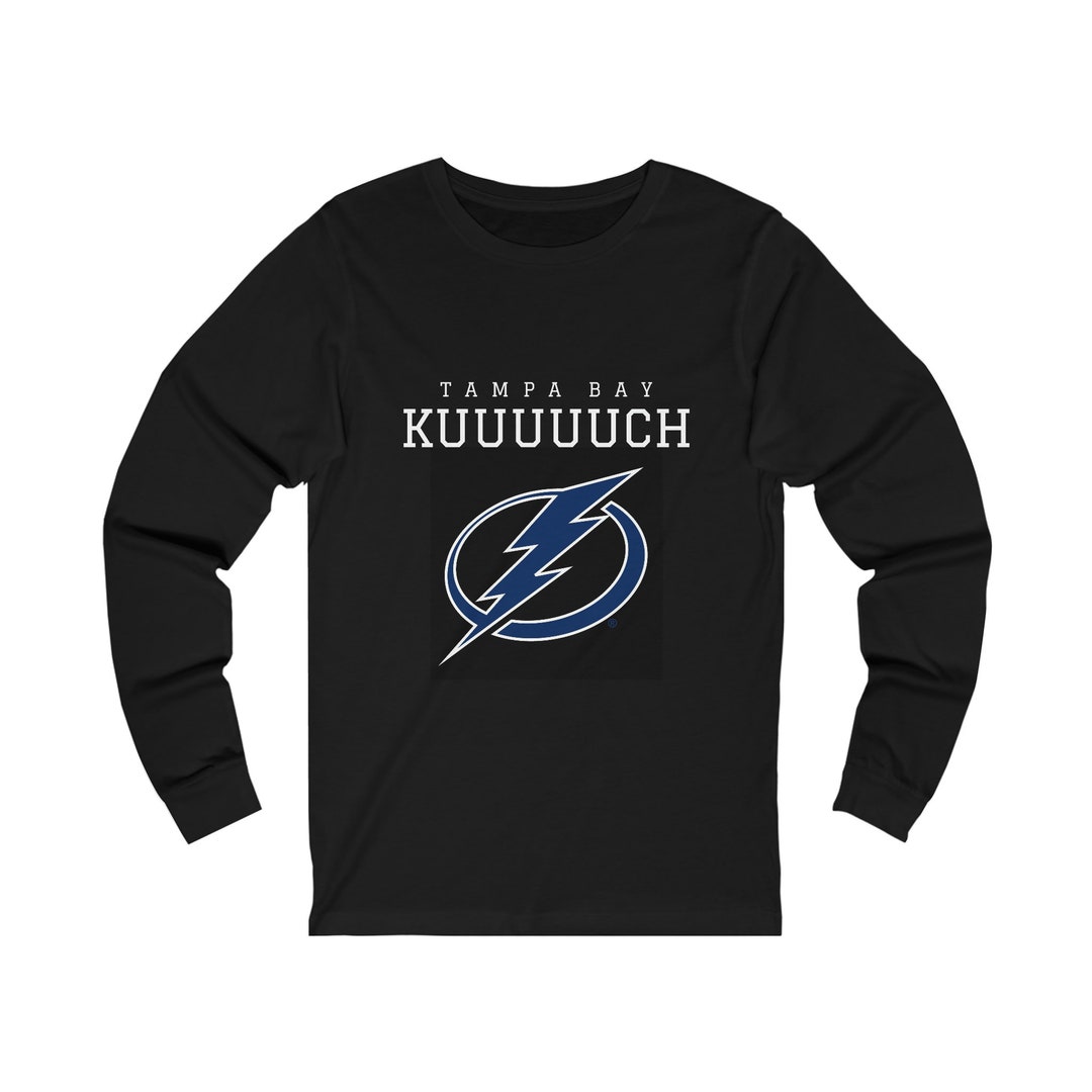 KUUUUUCH Tampa Bay Lightning Jersey Long Sleeve Tee Etsy