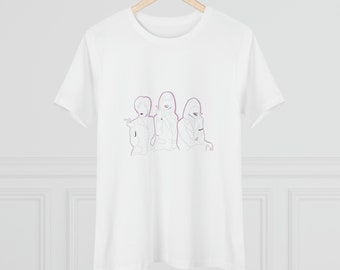 First Wives Club Graphic Women's T Shirt on Women's Relaxed Jersey Tee // First Wives Club T Shirt on Women's Premium Tee