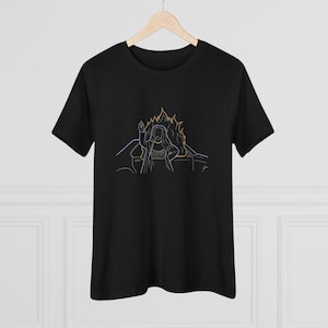 Waiting To Exhale Graphic Women&#39;s T Shirt on Women&#39;s Relaxed Jersey Tee // Waiting To Exhale T Shirt on Women&#39;s Premium Tee