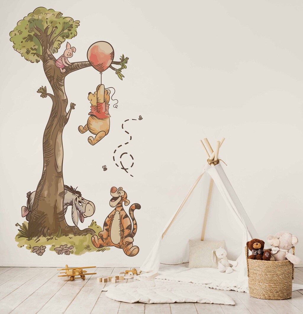 Liscianigiochi 36226 Tappetino Educativo Winnie Pooh Con 12 Pezzi In Cartone Per Bambini 3-5 Anni