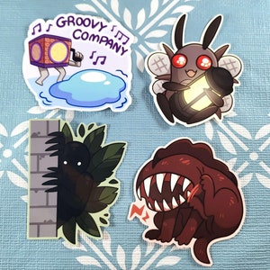 Lethal Company Monster Stickers
