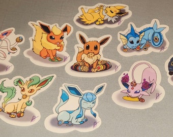 Snackin Eeveelution Set