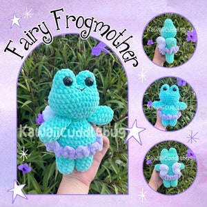 Fairy Frogmother Crochet Pattern Amigurumi