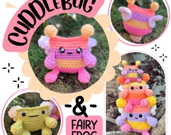 Cuddlebug & Fairy Frog Pattern