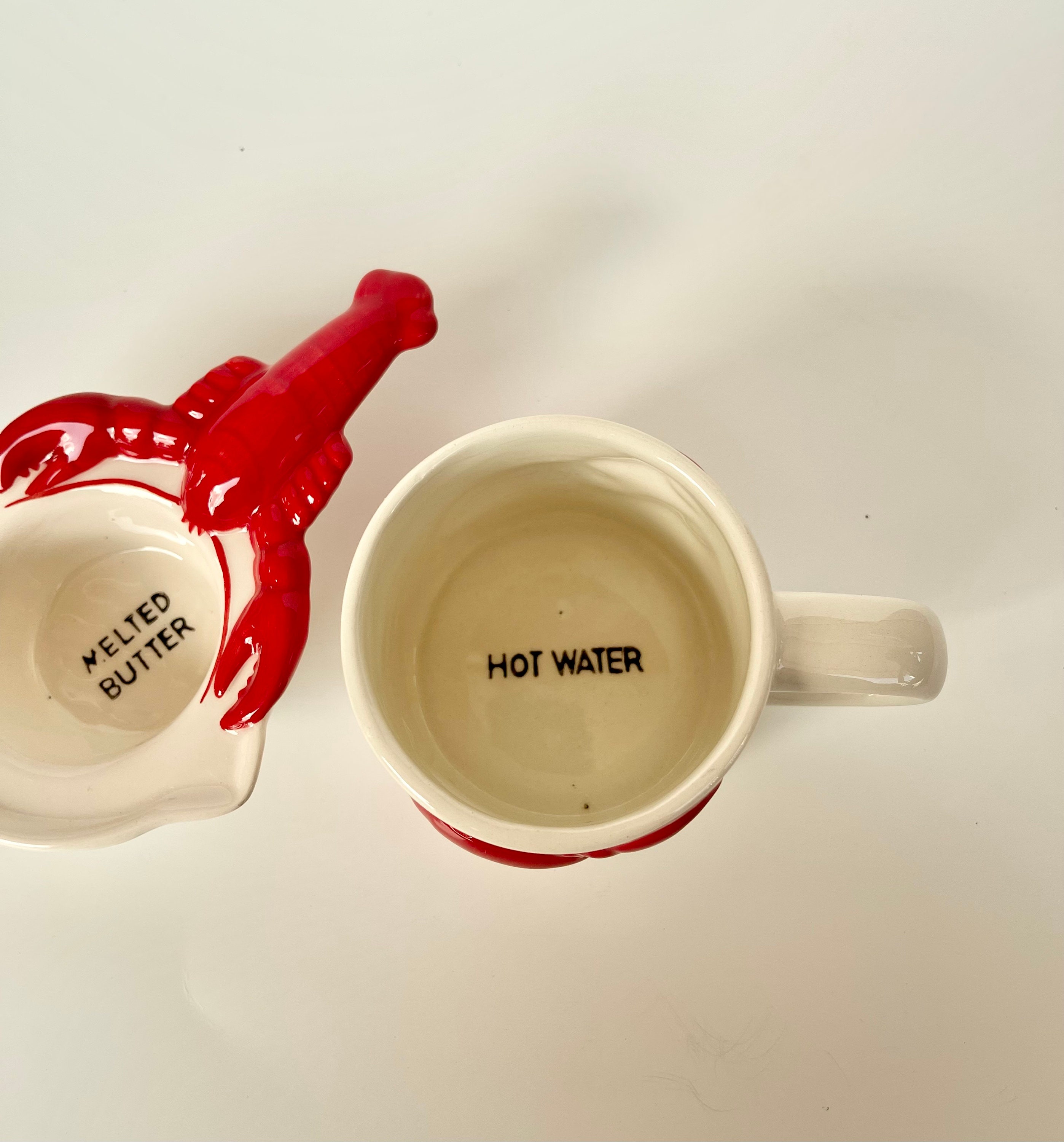 VINTAGE Lobster Butter Dish Butter Warmer Etsy Canada