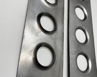 Dimple Die Gussets A Pillar 1" holes .DXF File