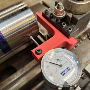 STL File for Quick Change Dial Indicator Mount for Mini Lathe AXA