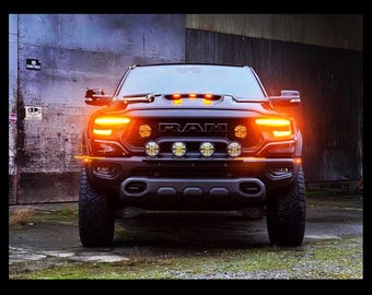 Ram TRX Behind Grille light kit - Grille Mounting Kit Included