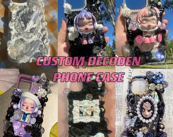 Decoden Handmade Phone Case | DIY Cream Glue Phone Case |