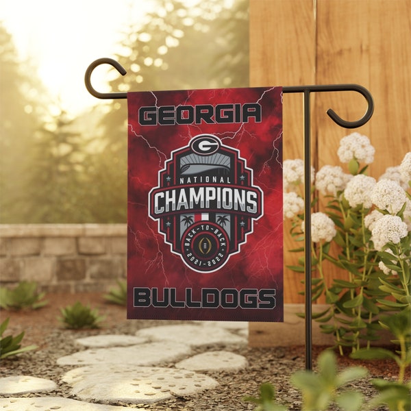 UGA, Dawgs, custom Garden & House Banner