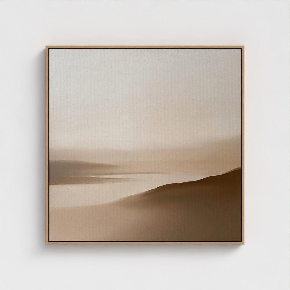 Neutral Minimalist Abstract Landscape Wall Art Coastal Beach Earthy ...