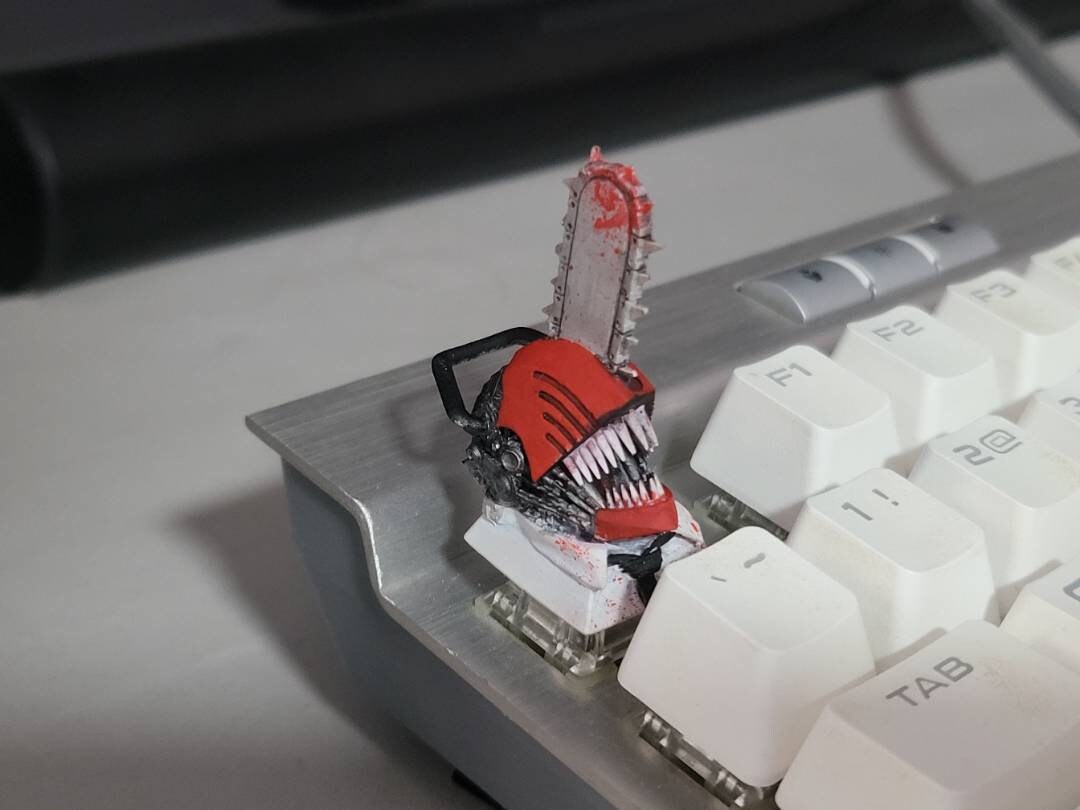 Chainsaw Man Keycap artisan Keycap Etsy UK