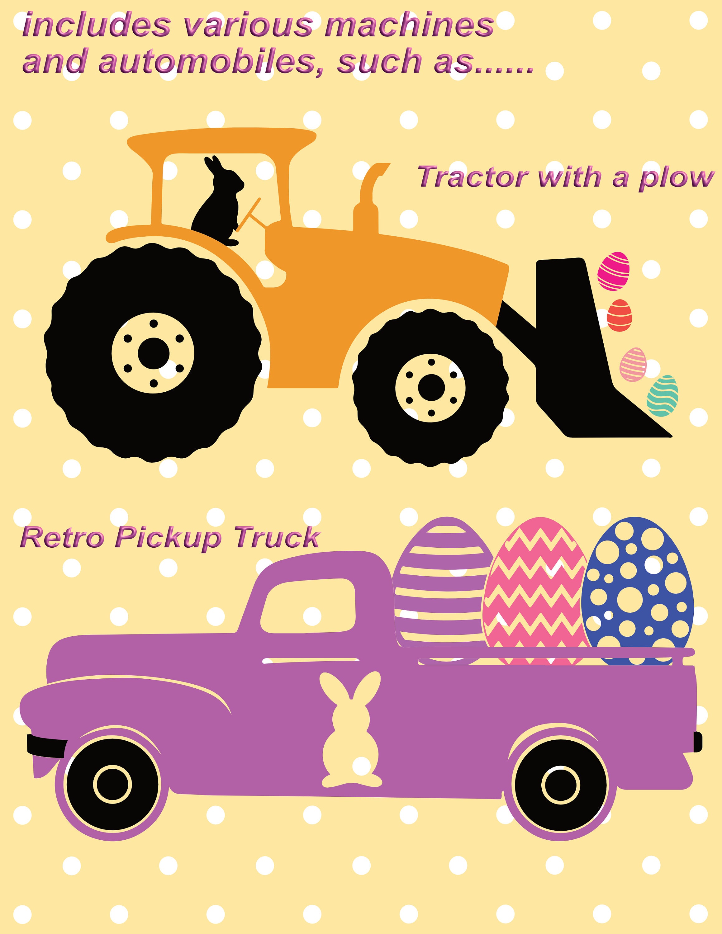 Easter Trucks Colouring Pages Spring Worksheets Easter Bunny on Trucks