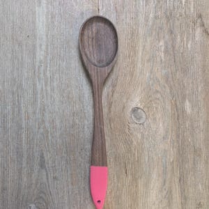 Hand-Crafted Walnut Spoon, Fireware Collection Utensil