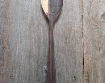 Hand-Crafted Walnut Spoon: Fireware Collection Utensil
